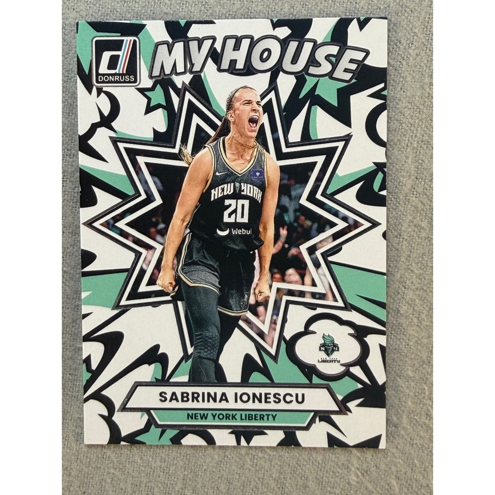2024-25 Panini Sabrina Ionescu WNBA 6 Card Lot Prizm Donruss Monopoly Orange Ice - Picture 4 of 8
